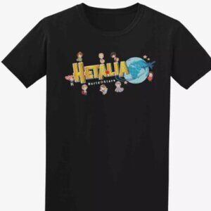 NWT - Hetalia: World Stars Logo T-Shirt (Unisex) - Sz XL